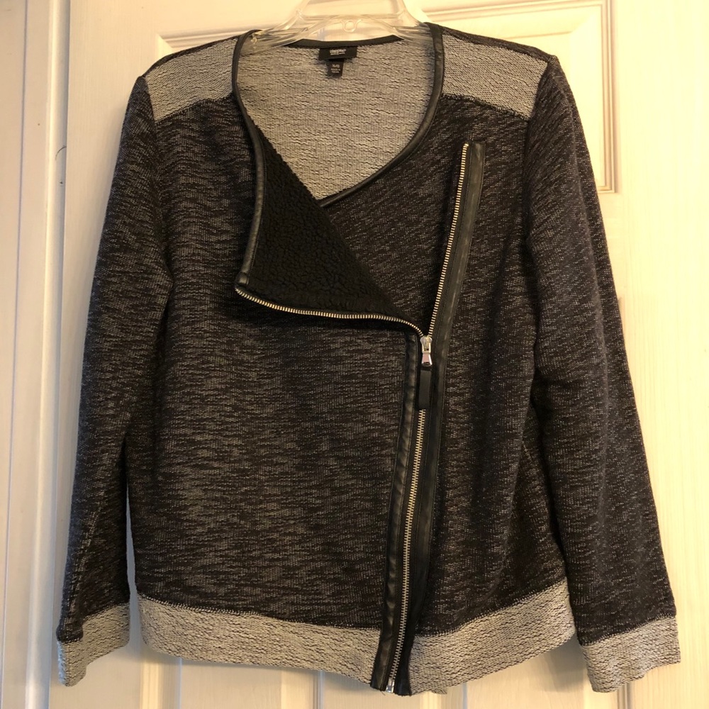Moto-inspired jacket